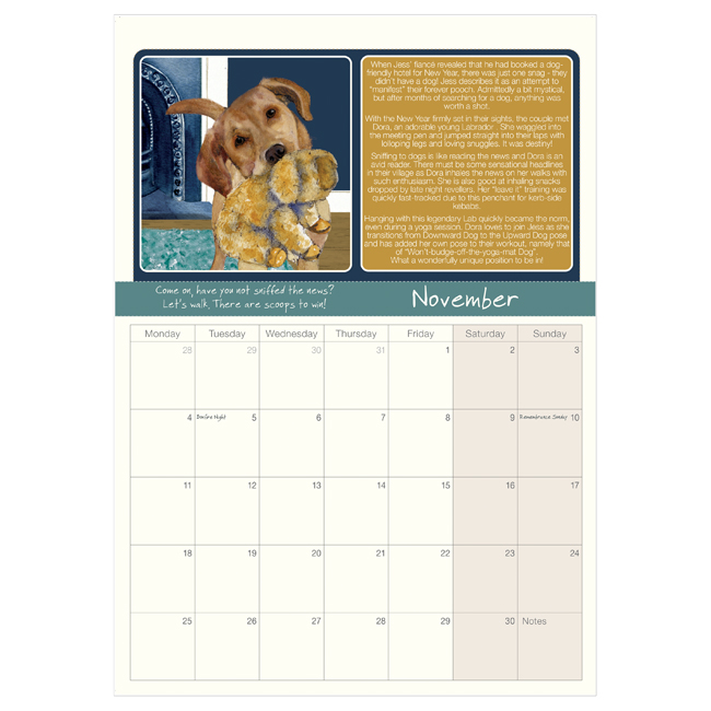 2024 Scruffy Mutts' Calendar The Little Dog Laughed Dogs Trust